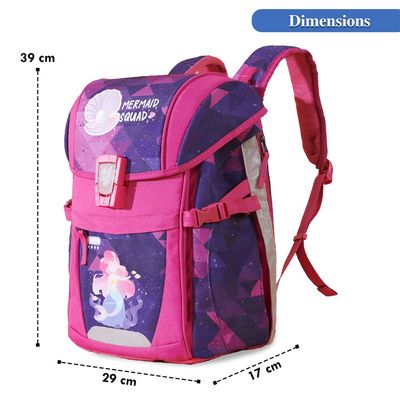 Sunveno Ergonomic School Bag Mermaid-Pink