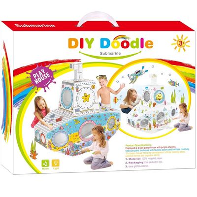 Eazy Kids DIY Doodle Coloring Submarine 