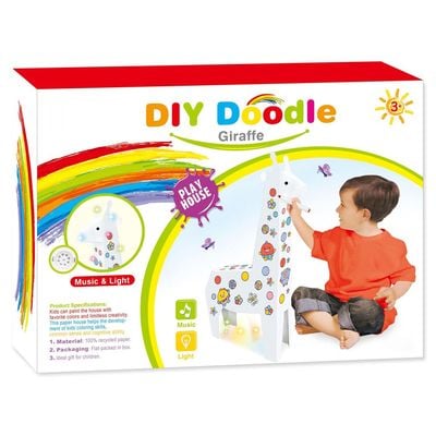 Eazy Kids DIY Doodle Coloring Giraffe