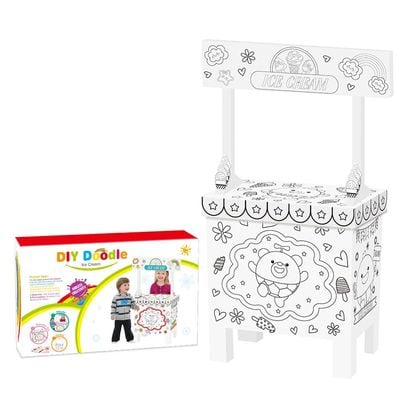 Eazy Kids - Doodle Art and Craft Coloring Ice Cream Shop 