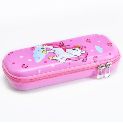 Eazy Kids 3D Pencil Case - Unicorn Pink