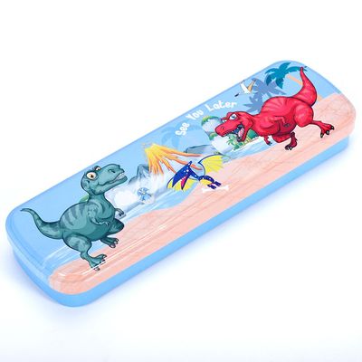 Eazy Kids Pencil Box - Dino Red