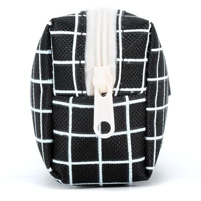 Eazy Kids Pencil Pouch - Black Plaid