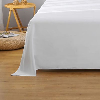 1pcs Flat Sheet Super Soft 220X240cm White