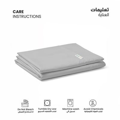 1pcs Flat Sheet Super Soft 220X240cm Grey