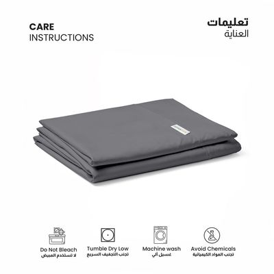 1pcs Flat Sheet Super Soft 240X260cm Silver