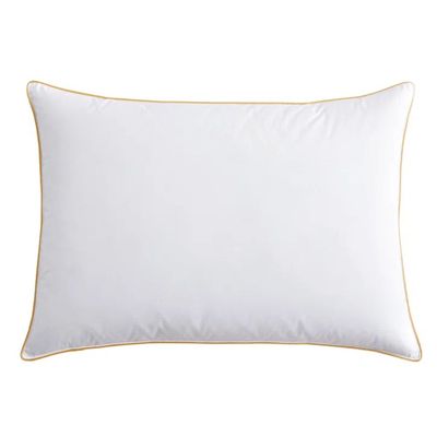 Cotton Home Downproof Gold Cord Pillow - 50x70cm 
