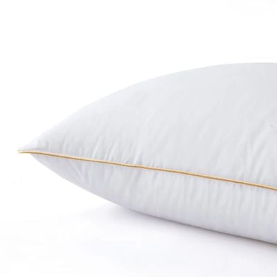 Cotton Home Downproof Gold Cord Pillow - 50x70cm 