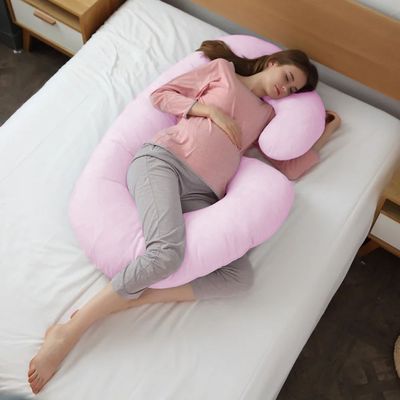 Cotton Home PregnencyPillow -80x130 cm, Pink