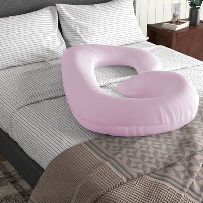 Cotton Home PregnencyPillow -80x130 cm, Pink