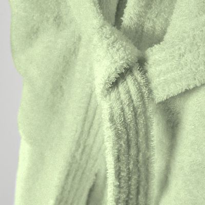  Cotton Home Bathrobe with Pockets Terry - Mint Green 
