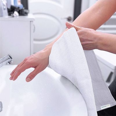  Cotton Home Hand Towel, 50X100cm ,100%Cotton,White