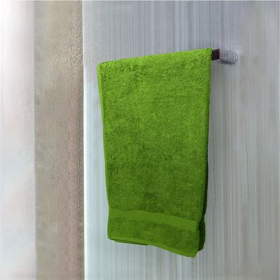  Cotton Home Bath Towel 2pc Set,70x140cm,100%Cotton,Dark Green