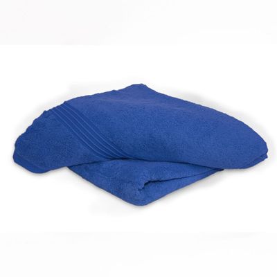  Cotton Home Bath Towel2pc Set,70x140cm,100%Cotton,Dark Blue