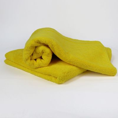  Cotton Home Bath Towel 2pc Set,70x140cm,100%Cotton,Yellow