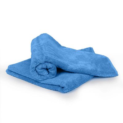  Cotton Home Bath Towel 2pc Set,70x140cm,100%Cotton, Light Blue 