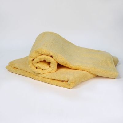  Cotton Home Bath Towel 2pc Set,70x140cm,100%Cotton,Gold 