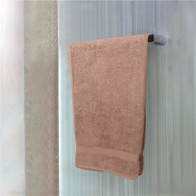  Cotton Home Bath Towel 2pc Set,70x140cm,100%Cotton Beige 