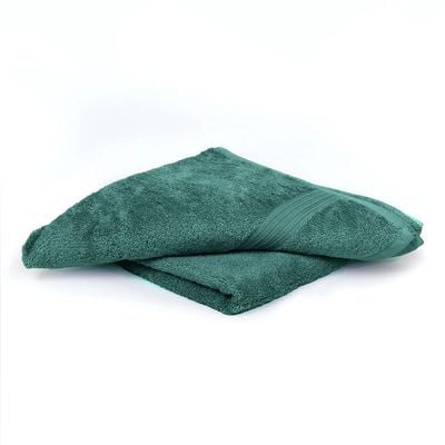  Cotton Home Bath Towel 2pc Set,70x140cm,100%Cotton Dark Mint 