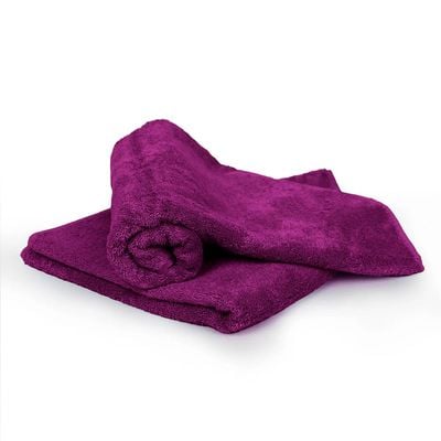  Cotton Home Bath Towel 2pc Set,70x140cm,100%Cotton Purple