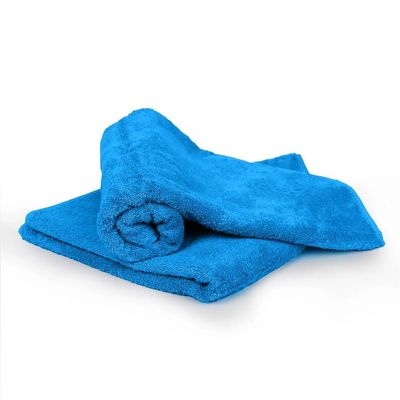  Cotton Home Bath Towel 2pc Set,70x140cm,100%Cotton T.Blue 