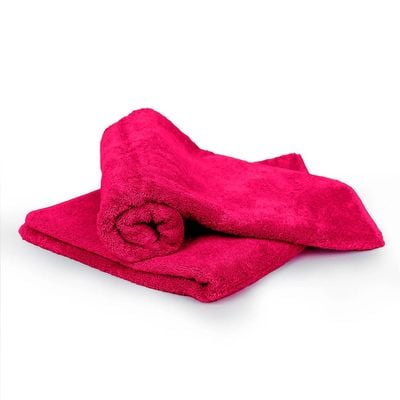  Cotton Home Bath Towel 2pc Set,70x140cm,100%Cotton F.Pink