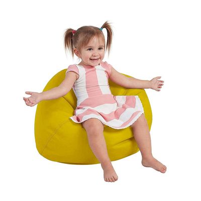 Cotton Home Kids Bean Bag Yellow- 50x80x80cm 