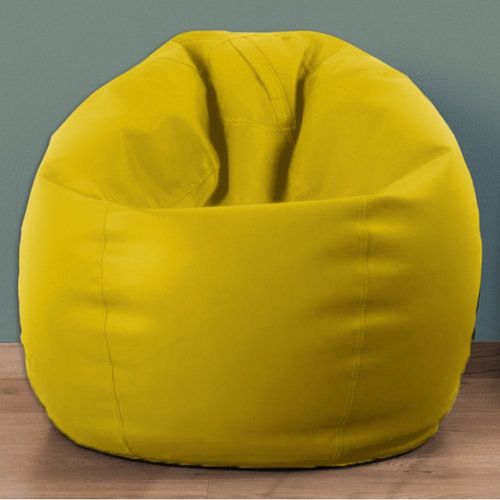 Cotton Home Kids Bean Bag Yellow- 50x80x80cm 