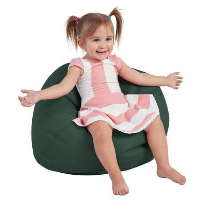 Cotton Home Kids Bean Bag Dark Green- 50x80x80cm 