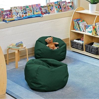 Cotton Home Kids Bean Bag Dark Green- 50x80x80cm 