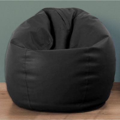 Cotton Home Kids Bean Bag Black- 50x80x80cm 