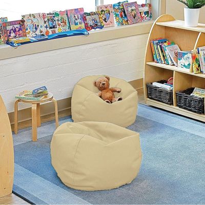 Cotton Home Kids Bean Bag Beige - 50x80x80cm 