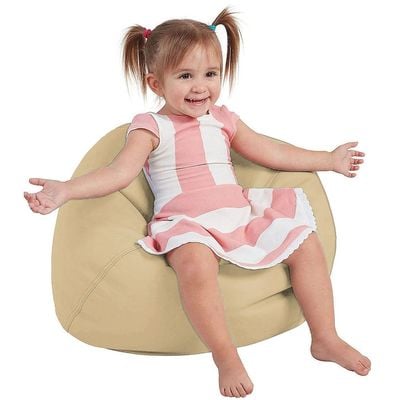 Cotton Home Kids Bean Bag Beige - 50x80x80cm 