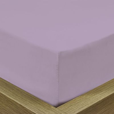Cotton Home 1Pcs Fitted Sheet Super Soft 90X200+20cm Purple