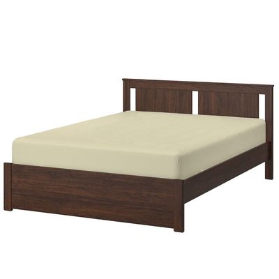 Cotton Home 1Pcs Fitted Sheet Super Soft 90X200+20cm Beige