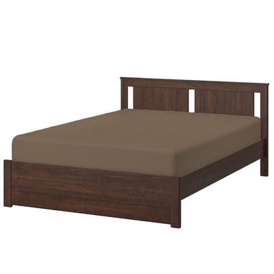 Cotton Home 1Pcs Fitted Sheet Super Soft 160X200+30cm Kahaki