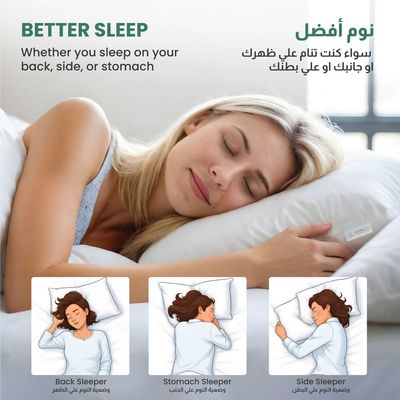 Cotton Home Comfort Pillow 1pc -45x70cm