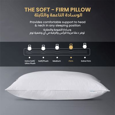 Cotton Home Comfort Pillow 1pc 50X75cm