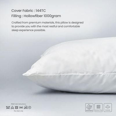 Cotton Home Luxury Sleep Pillow 1pc 50X75cm