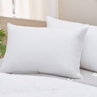Cotton Home Luxury Sleep Pillow 1pc 50X75cm with Self fabric cord 