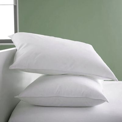 Cotton Home Luxury Sleep Pillow 1pc 50X75cm with Self fabric cord 