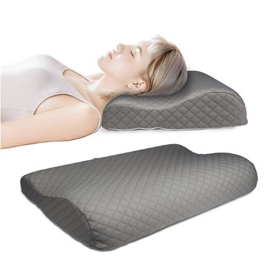  King Smooth Memory Foam Pillow- 1200 gram Grey
