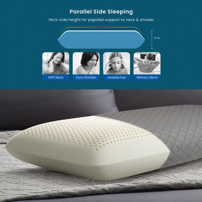  Classic Breatheasy Memory Foam
Pillow- 850 Gram-Grey 
