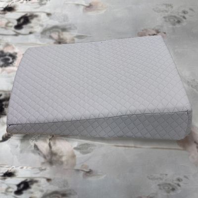 Smooth Wedge Memory Foam Pillow- Grey
