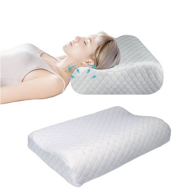  King Smooth Memory Foam Pillow- 1200 gram White
