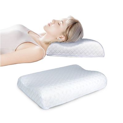  Mini Breatheasy Memory Foam Pillow-  550 Gram White 
