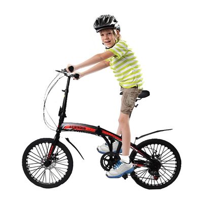 MYTS JNJ Foldable Kids 20 Inch Bicycle (5 to 10 years) Black
