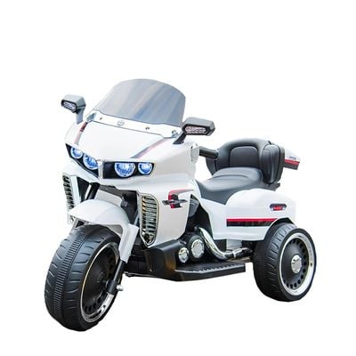 MYTS Kids 12V three wheel Sports Bike White