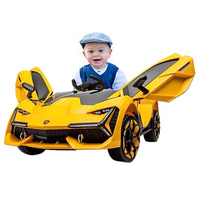 MYTS Kids lamborghini style Super sports Rideon car Yellow