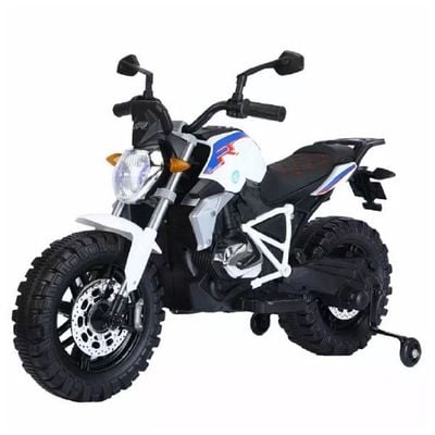 MYTS kids Sporty Motorbike 12v for kids White